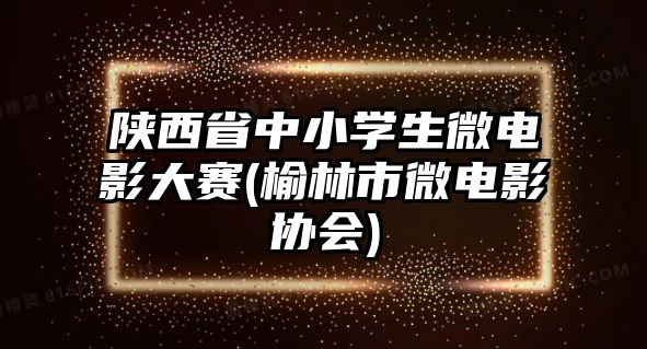 陜西省中小學(xué)生微電影大賽(榆林市微電影協(xié)會(huì))