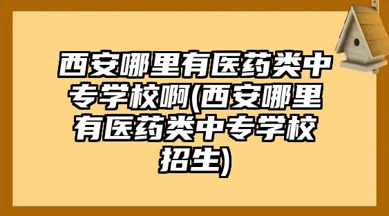 西安哪里有醫(yī)藥類中專學校啊(西安哪里有醫(yī)藥類中專學校招生)